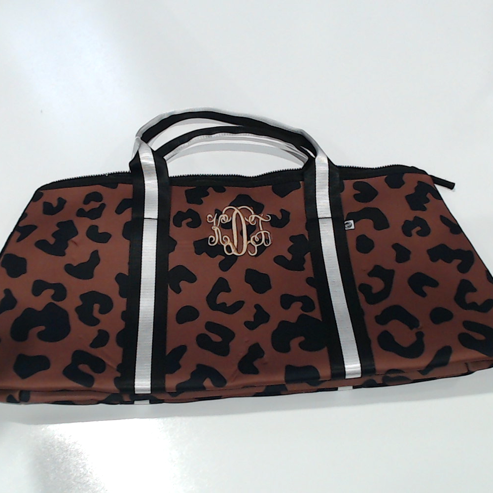 BLOOPER BAG: Monogrammed Neoprene Carry On Bag