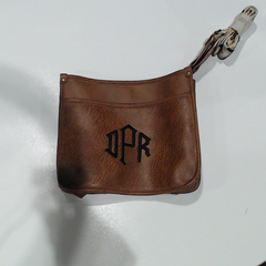 BLOOPER BAG: Monogrammed Saddlebag