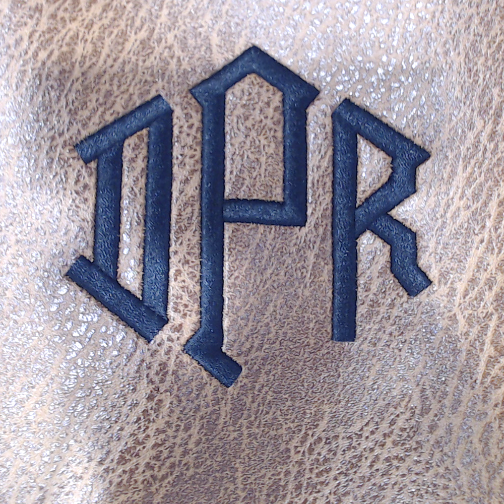 BLOOPER BAG: Monogrammed Saddlebag