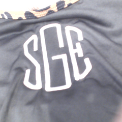 BLOOPER SWIM: Monogrammed Tankini