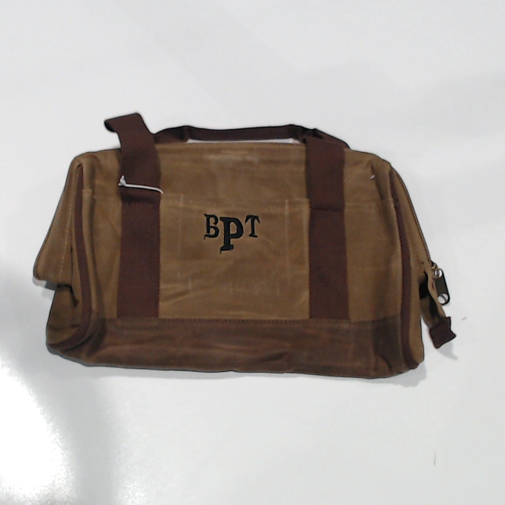 BLOOPER BAG: Personalized Waxed Canvas Tool Bag