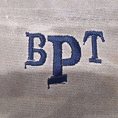 BLOOPER BAG: Personalized Waxed Canvas Tool Bag
