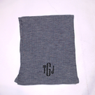 BLOOPER ACCESSORY: Monogrammed Cable Knit Scarf