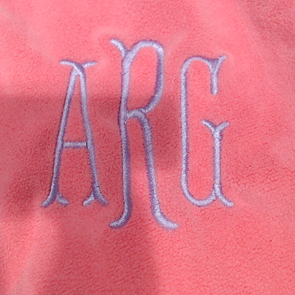 BLOOPER CLOTHING: Monogrammed Puff Sleeve Fleece Pullover