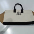 BLOOPER BAG: Monogrammed Upscale Weekender