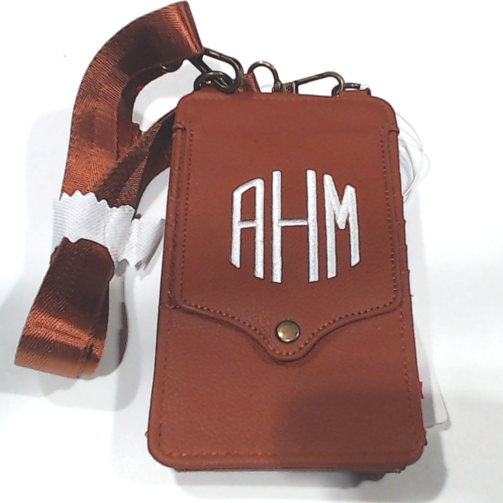 BLOOPER BAG: Monogrammed Phone Crossbody