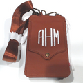 BLOOPER BAG: Monogrammed Phone Crossbody