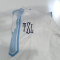 BLOOPER SWIM: Monogrammed Seersucker Cover Up