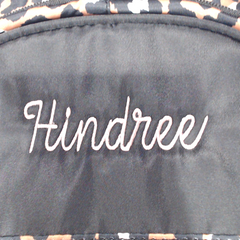 BLOOPER BAG: Monogrammed Backpack