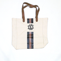 BLOOPER BAG: Monogrammed Canvas Bag