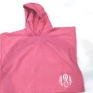 BLOOPER KIDS ACCESSORY: Monogrammed Toddler Hooded Towel Poncho
