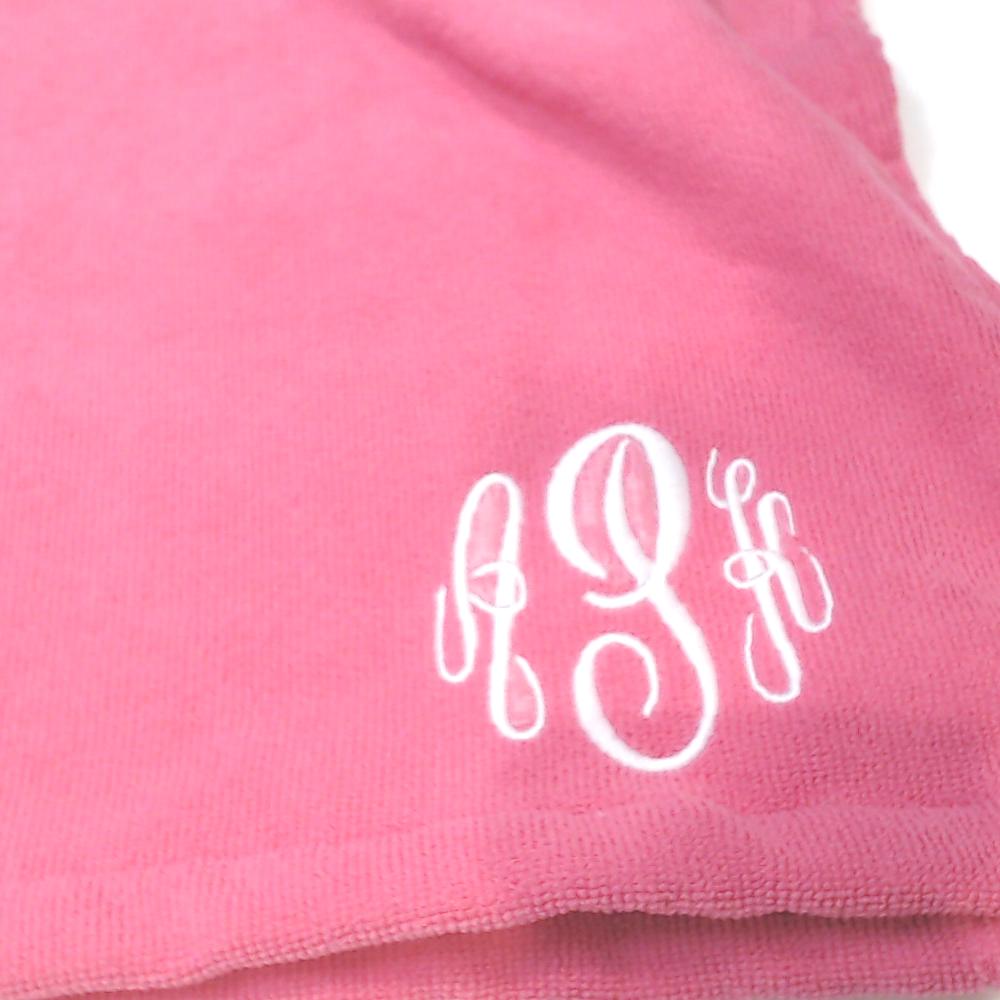 BLOOPER KIDS ACCESSORY: Monogrammed Toddler Hooded Towel Poncho