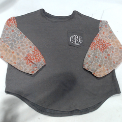 BLOOPER CLOTHING: Monogrammed Puff Sleeve Top