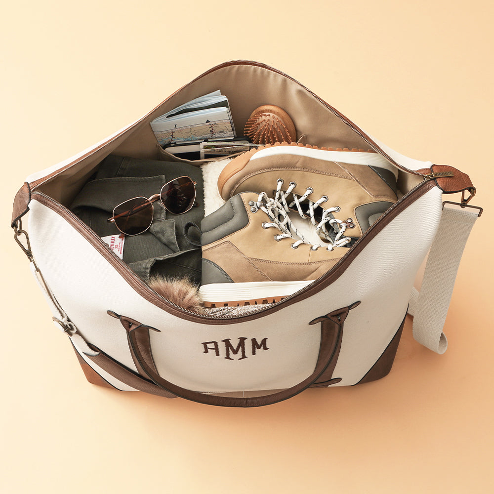 ivory vintage weekender opened - 2024
