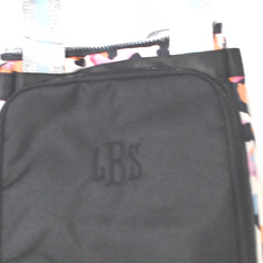 BLOOPER BAG: Monogrammed Fuzzy Slippers