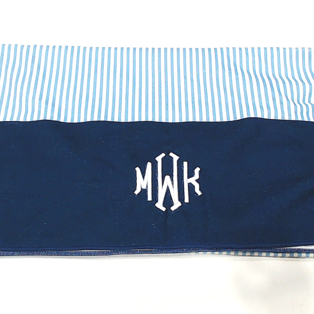 BLOOPER KIDS: Monogrammed Kids Beach Towel