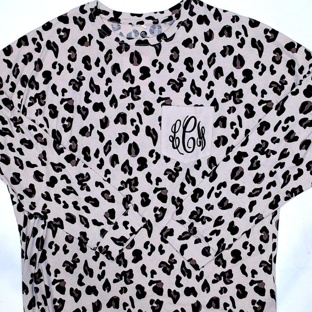 BLOOPER CLOTHING: Monogrammed Long Sleeve Shirt