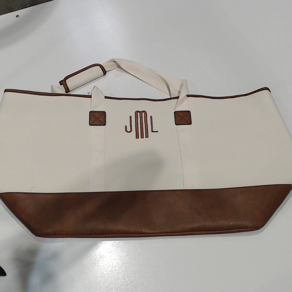 BLOOPER BAG: Monogrammed Extra Large Tote Bag