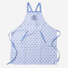 Monogrammed Apron | Blue Shells