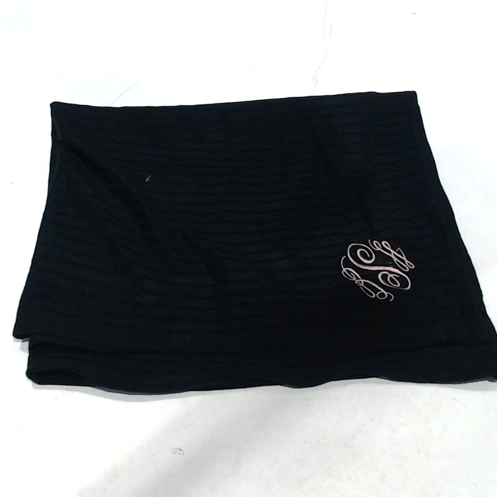 BLOOPER CLOTHING: Monogrammed Poncho