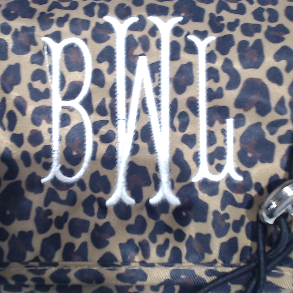 BLOOPER ACCESSORY: Monogrammed Toiletry Kit