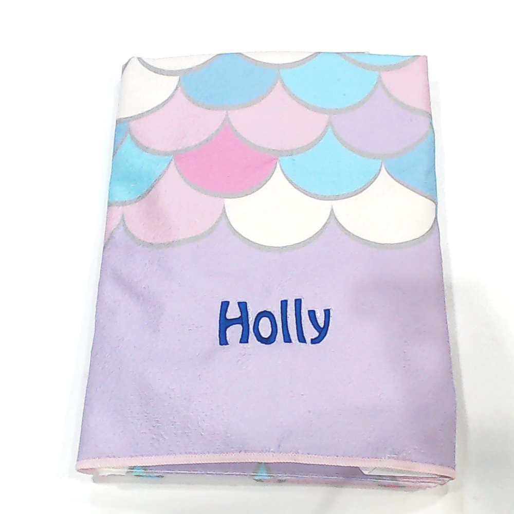 BLOOPER KIDS: Monogrammed Kids Beach Towel
