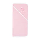 Monogrammed Baby Hooded Bath Towel | Pink