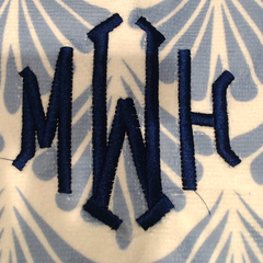 BLOOPER SWIM: Monogrammed Beach Towel