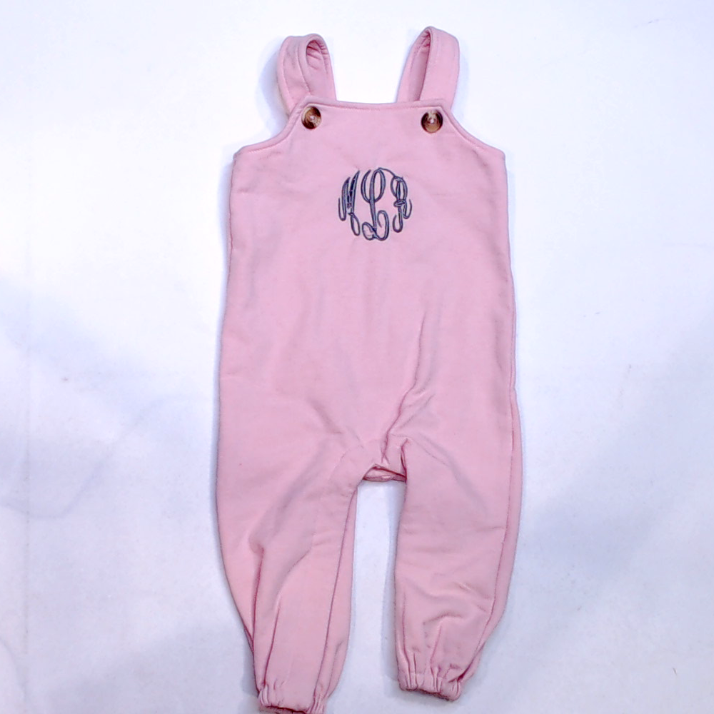 BLOOPER KIDS: Monogrammed Kids Overalls