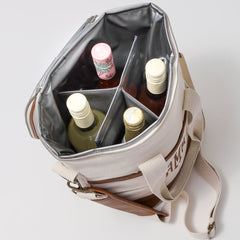 Monogrammed Tall Cooler | Ivory