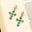 Cross Earrings | Turquoise