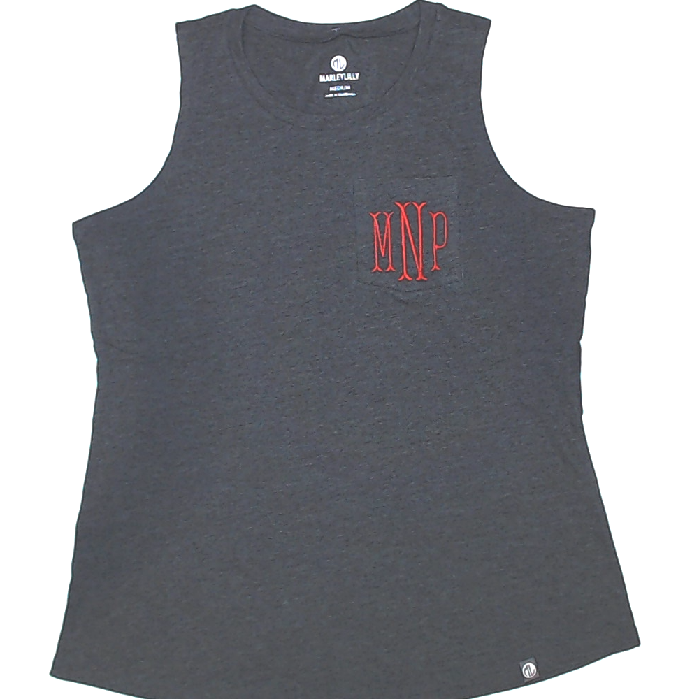 BLOOPER CLOTHING: Monogrammed Tank Top