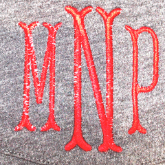 BLOOPER CLOTHING: Monogrammed Tank Top