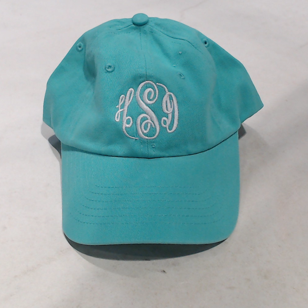 BLOOPER ACCESSORY: Monogrammed Baseball Hat