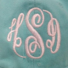 BLOOPER ACCESSORY: Monogrammed Baseball Hat