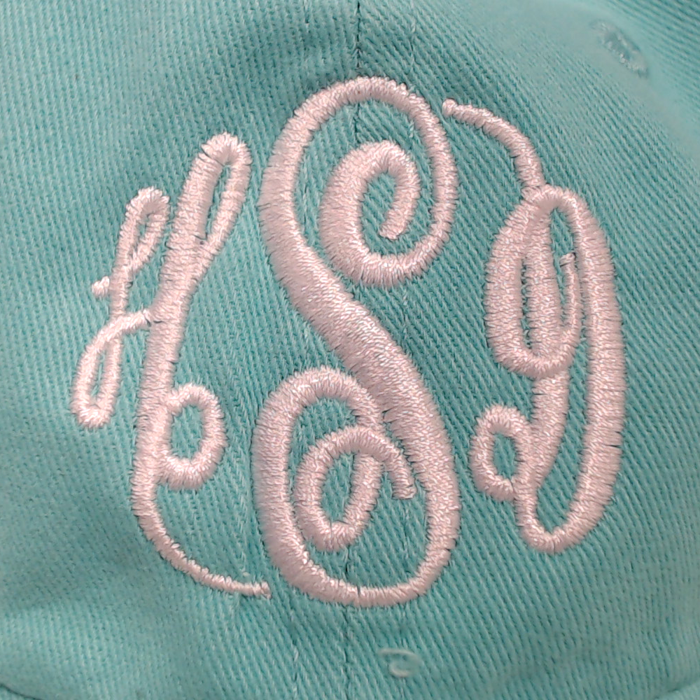 BLOOPER ACCESSORY: Monogrammed Baseball Hat