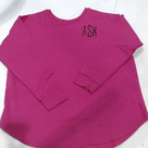 BLOOPER CLOTHING: Monogrammed Open Back Sweatshirt