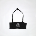 BLOOPER SWIM: Monogrammed Bandeau Top