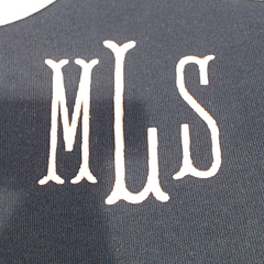 BLOOPER BAG: Monogrammed Wavy Top Weekender