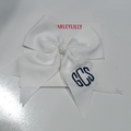 BLOOPER KIDS: Monogrammed Girls Hair Bow