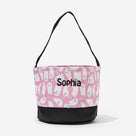 Personalized Kids Halloween Bag | Pink Ghosts