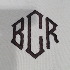 BLOOPER BAG: Monogrammed Vintage Weekender