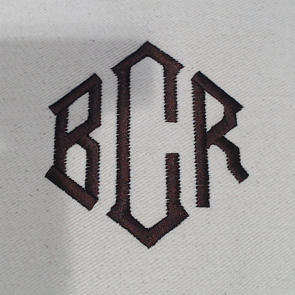 BLOOPER BAG: Monogrammed Vintage Weekender