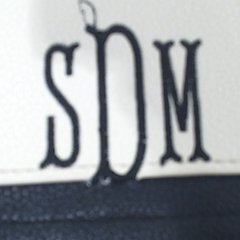 BLOOPER BAG: Monogrammed Phone Wallet Wristlet