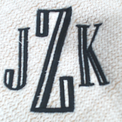 BLOOPER CLOTHING: Monogrammed Colorblock Poncho