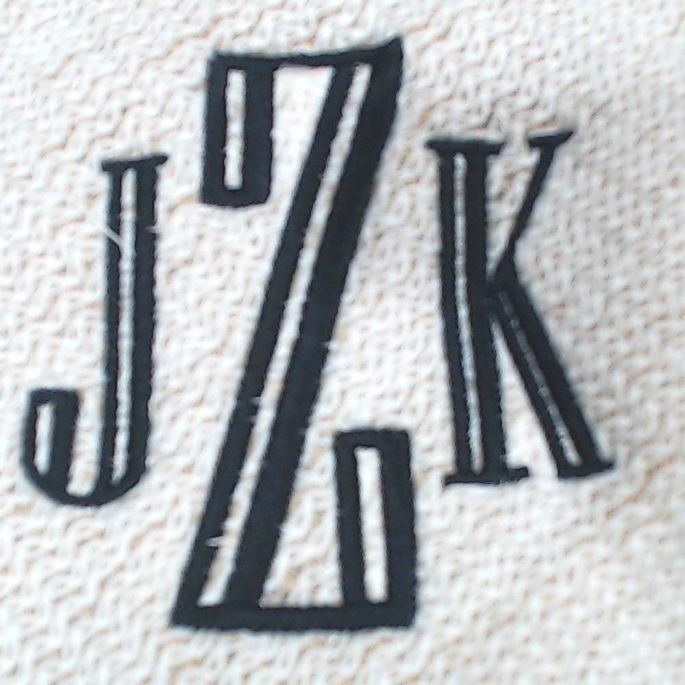 BLOOPER CLOTHING: Monogrammed Colorblock Poncho