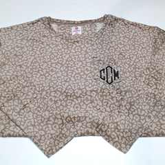 BLOOPER CLOTHING: Monogrammed Softspun Lounge Shirt