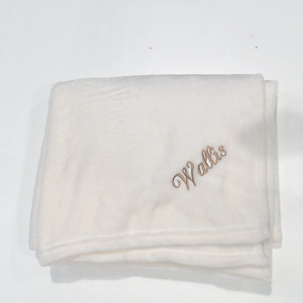 BLOOPER ACCESSORY: Personalized Plush Blanket
