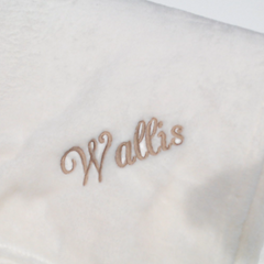 BLOOPER ACCESSORY: Personalized Plush Blanket