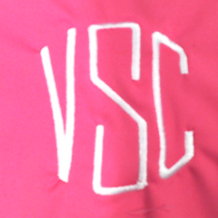 BLOOPER KIDS: Monogrammed Girls Scalloped Cover Up